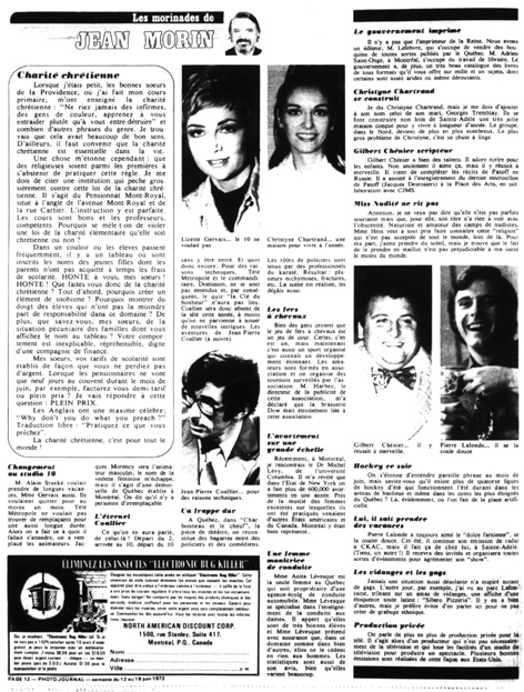 Photo-Journal, 12 juin 1972