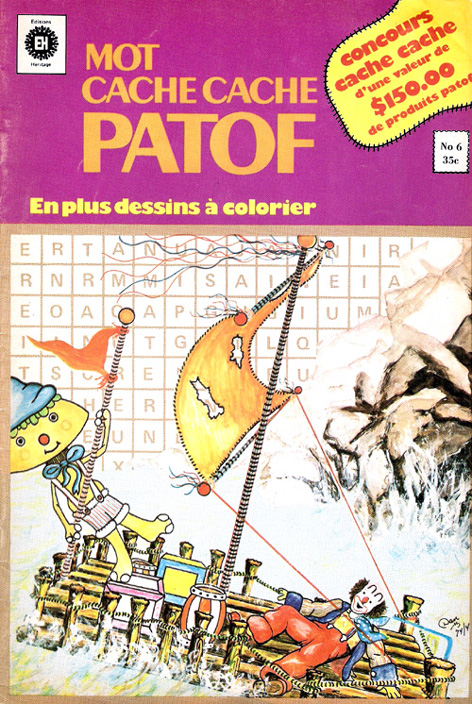 Mot cache cache Patof, n° 6