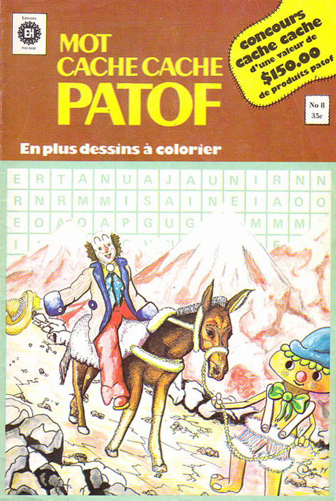 Mot cache cache Patof, n° 8